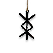 Load image into Gallery viewer, Ornament - CUSTOM - Viking Protection Rune Ornament
