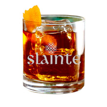 Load image into Gallery viewer, Rocks Glass - Slainte - Double Old Fashioned - Irish Cheers