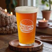 Load image into Gallery viewer, 16oz Beer Mug - Hamburger