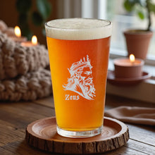 Load image into Gallery viewer, 16oz Beer Mug - Zeus - God of Thunder