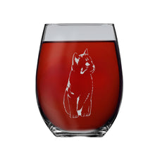Load image into Gallery viewer, 8oz Flask or 15oz Wine Glass - Kitten