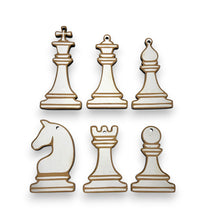 Load image into Gallery viewer, Ornament - Chess Pieces All 6