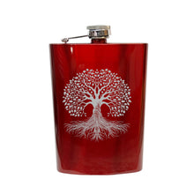 Load image into Gallery viewer, 8oz - CUSTOM - Celtic Tree of Life Flask
