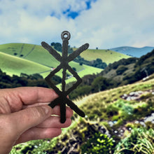 Load image into Gallery viewer, Ornament - CUSTOM - Viking Protection Rune Ornament