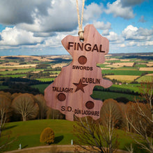 Load image into Gallery viewer, Ornament - CUSTOM - Fingal County Ireland