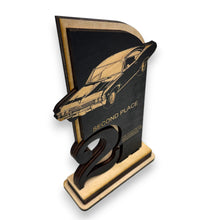 Load image into Gallery viewer, Trophy Award  - Car Show - 1st 2nd 3rd Place - 9x5 Inches