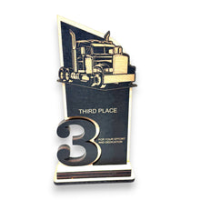 Load image into Gallery viewer, Trophy Award  - Big Rig Diesel - 1st 2nd 3rd Place - 9x5 Inches