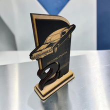 Load image into Gallery viewer, Trophy Award  - Car Show - 1st 2nd 3rd Place - 9x5 Inches