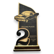 Load image into Gallery viewer, Trophy Award - PERSONALIZED - Car Show - 1st 2nd 3rd Place - 9x5 Inches