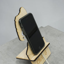 Load image into Gallery viewer, Easel - PERSONALIZED - Cell phone and Pad - Bigfoot Sasquatch