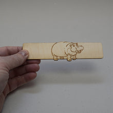 Load image into Gallery viewer, Bookmark - Hippo - Bookmark