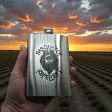 Load image into Gallery viewer, 8oz Sasquatch Repellent Stainless Steel Flask