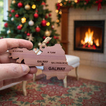 Load image into Gallery viewer, Ornament - CUSTOM - Galway County Ireland