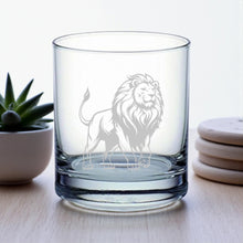 Load image into Gallery viewer, Rocks Glass - Lion - Double Old Fashioned