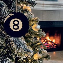 Load image into Gallery viewer, Ornament - Black - Eight Ball