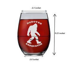 Load image into Gallery viewer, Bigfoot Sasquatch - PERSONALIZED - Your name/text engraved