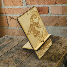 Load image into Gallery viewer, Easel - Cell phone and Pad - The Fool Tarot Card