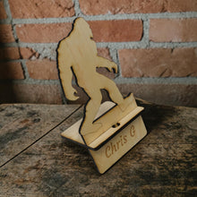 Load image into Gallery viewer, Easel - PERSONALIZED - Cell phone and Pad - Bigfoot Sasquatch
