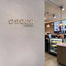 Load image into Gallery viewer, Sign - Order Here - CUTOUT individual letters