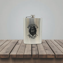 Load image into Gallery viewer, 8oz Sasquatch Repellent Stainless Steel Flask