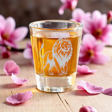 Load image into Gallery viewer, 2oz Lion Shot Glass