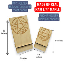 Load image into Gallery viewer, Easel - Cell phone and Pad - Demon Trap
