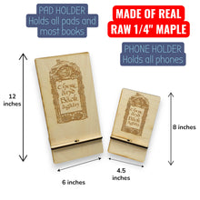 Load image into Gallery viewer, Easel - Cell phone and Pad - There and Back Again