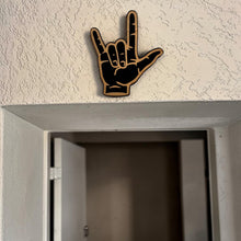 Load image into Gallery viewer, Sign - ASL - I love you Sign Language