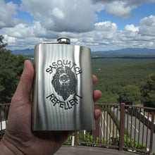 Load image into Gallery viewer, 8oz Sasquatch Repellent Stainless Steel Flask