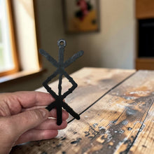 Load image into Gallery viewer, Ornament - CUSTOM - Viking Protection Rune Ornament