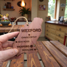 Load image into Gallery viewer, Ornament - CUSTOM - Wexford County Ireland