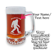 Load image into Gallery viewer, Bigfoot Sasquatch - PERSONALIZED - Your name/text engraved