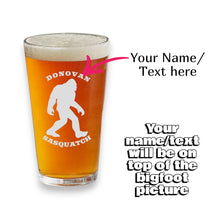 Load image into Gallery viewer, Bigfoot Sasquatch - PERSONALIZED - Your name/text engraved