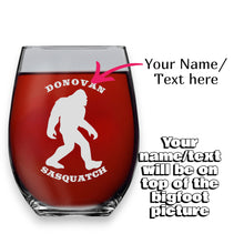 Load image into Gallery viewer, Bigfoot Sasquatch - PERSONALIZED - Your name/text engraved