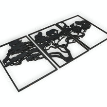 Load image into Gallery viewer, African Triple Art - 3 piece - 17x8 Inches