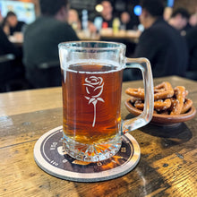 Load image into Gallery viewer, 25oz Beer mug with handle - Rose