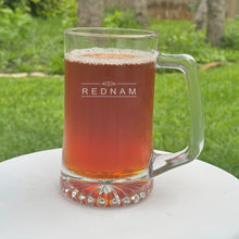 Load image into Gallery viewer, Personalized - 10oz Rocks glass and 25oz Beer mug with handle
