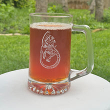 Load image into Gallery viewer, 25oz Beer mug with handle - Alien Fossil