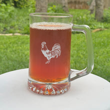 Load image into Gallery viewer, 25oz Beer mug with handle - Chicken