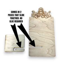 Load image into Gallery viewer, Easel - Cell phone and Pad - Steampunk Octopus