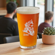 Load image into Gallery viewer, 16oz Beer Mug - Zeus - God of Thunder