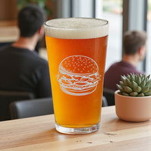 Load image into Gallery viewer, 16oz Beer Mug - Hamburger