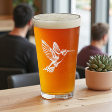 Load image into Gallery viewer, 16oz Beer Mug - Hummingbird