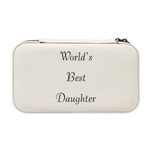 Load image into Gallery viewer, Jewelry Box 7x4 - CUSTOM - Worlds best daughter