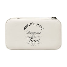 Load image into Gallery viewer, Jewelry Box 7x4 - CUSTOM -  Worlds most awesome Aunt