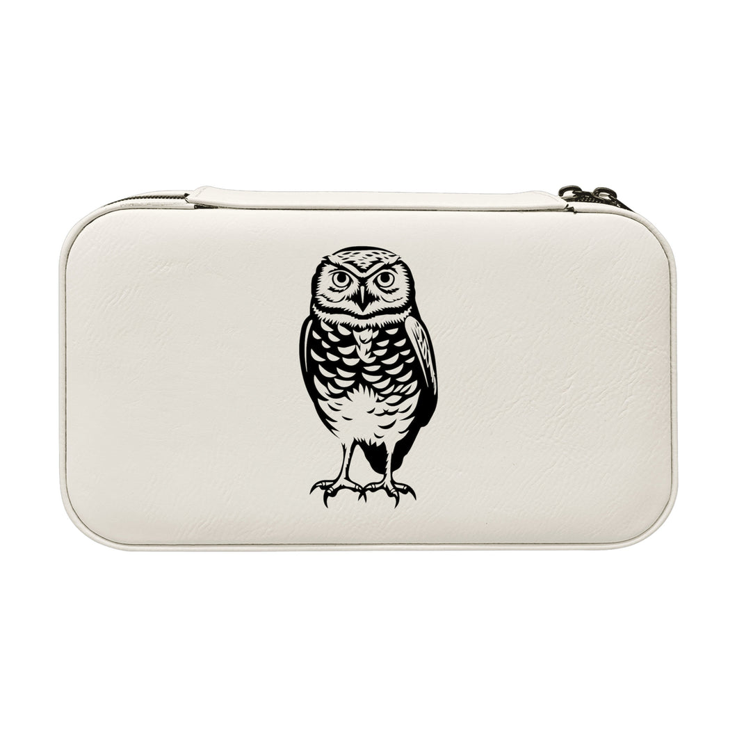 Jewelry Box 7x4 - CUSTOM - Burrowing Owl