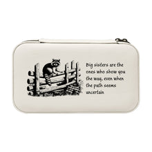 Load image into Gallery viewer, Jewelry Box 7x4 - CUSTOM - Big sisters are the ones who show you the way, even when the path seems uncertain (Copy)