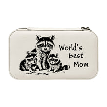 Load image into Gallery viewer, Jewelry Box 7x4 - CUSTOM - Worlds best mom with Raccoons