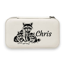 Load image into Gallery viewer, Jewelry Box 7x4 - PERSONALIZED - CUSTOM - Raccoons