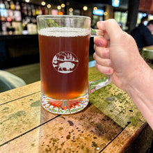 Load image into Gallery viewer, 25oz Beer mug with handle - Free Range Bison